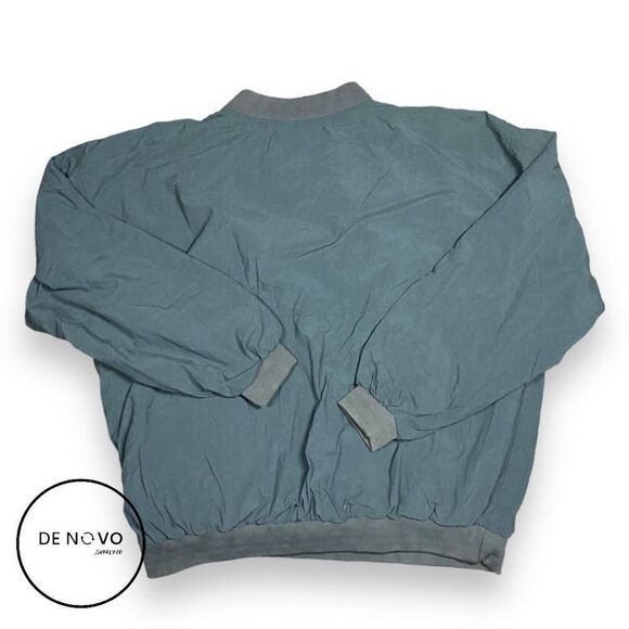 PIERRE CARDIN Men's Vintage Pullover Windbreaker Jacket Size 2XL Green - Picture 4 of 6